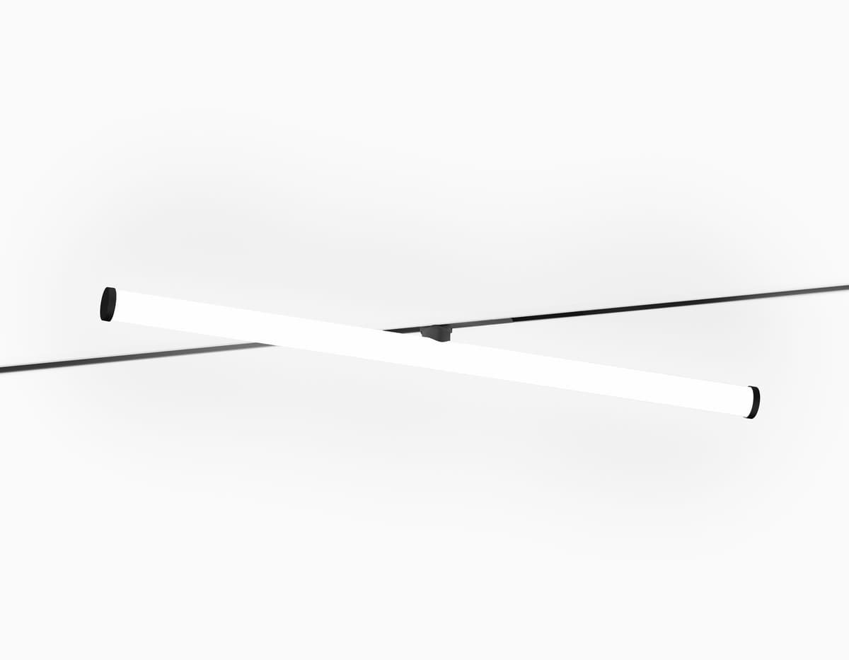 Трековый светильник 3CCT 3000K-6000K 20W 180° GL2375 BK черный IP20 20W 3CCT 3000-6400K 48V 600*25*73 Ambrella Light 9