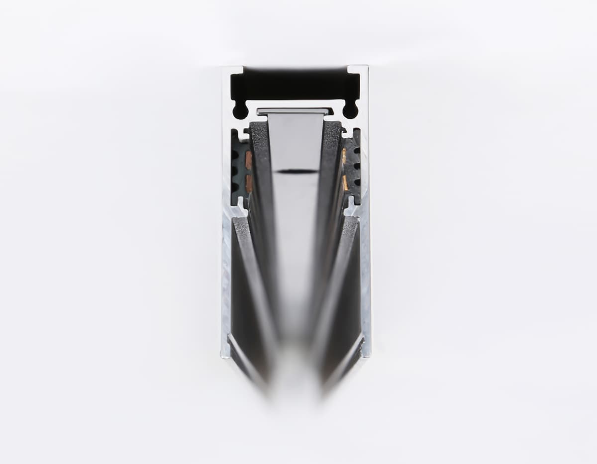 Шинопровод низковольтный накладной Magnetic 20mm 48V GL3303 BK черный IP20 48V 2000*26.9*53.7 Ambrella Light 10