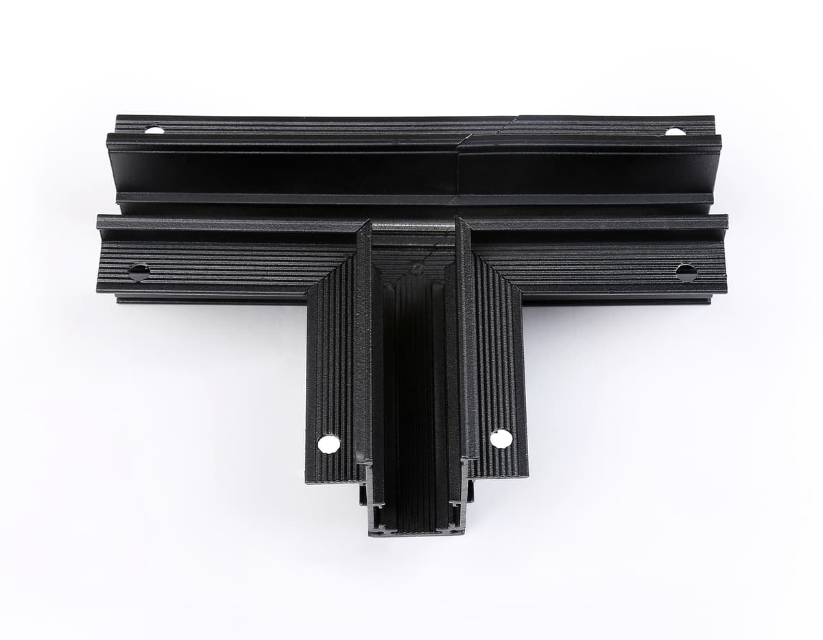 Коннектор т-образный для встраиваемого шинопровода Magnetic 20mm 48V GL3356 BK черный коннектор т-образный встраиваемый 170*85*46,8 Ambrella Light 6