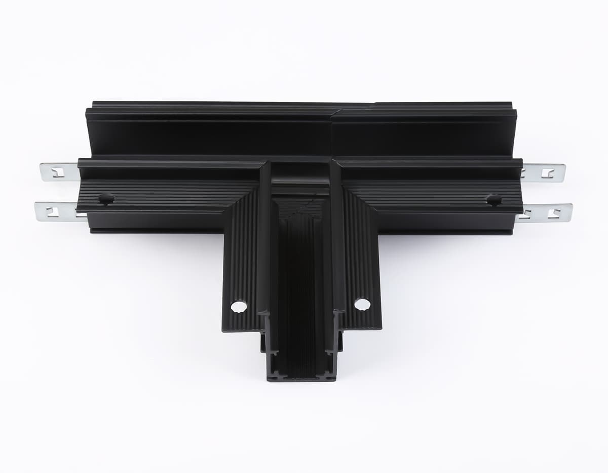 Коннектор т-образный для встраиваемого шинопровода Magnetic 20mm 48V GL3356 BK черный коннектор т-образный встраиваемый 170*85*46,8 Ambrella Light 8