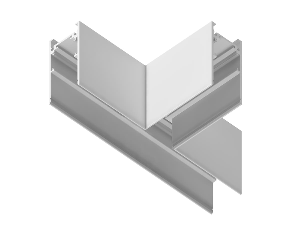 Коннектор T-образный для накладного шинопровода Magnetic 20mm 48V GL3373 WH белый коннектор T-образный для накладного шинопровода L170*85*53.7 Ambrella Light 10