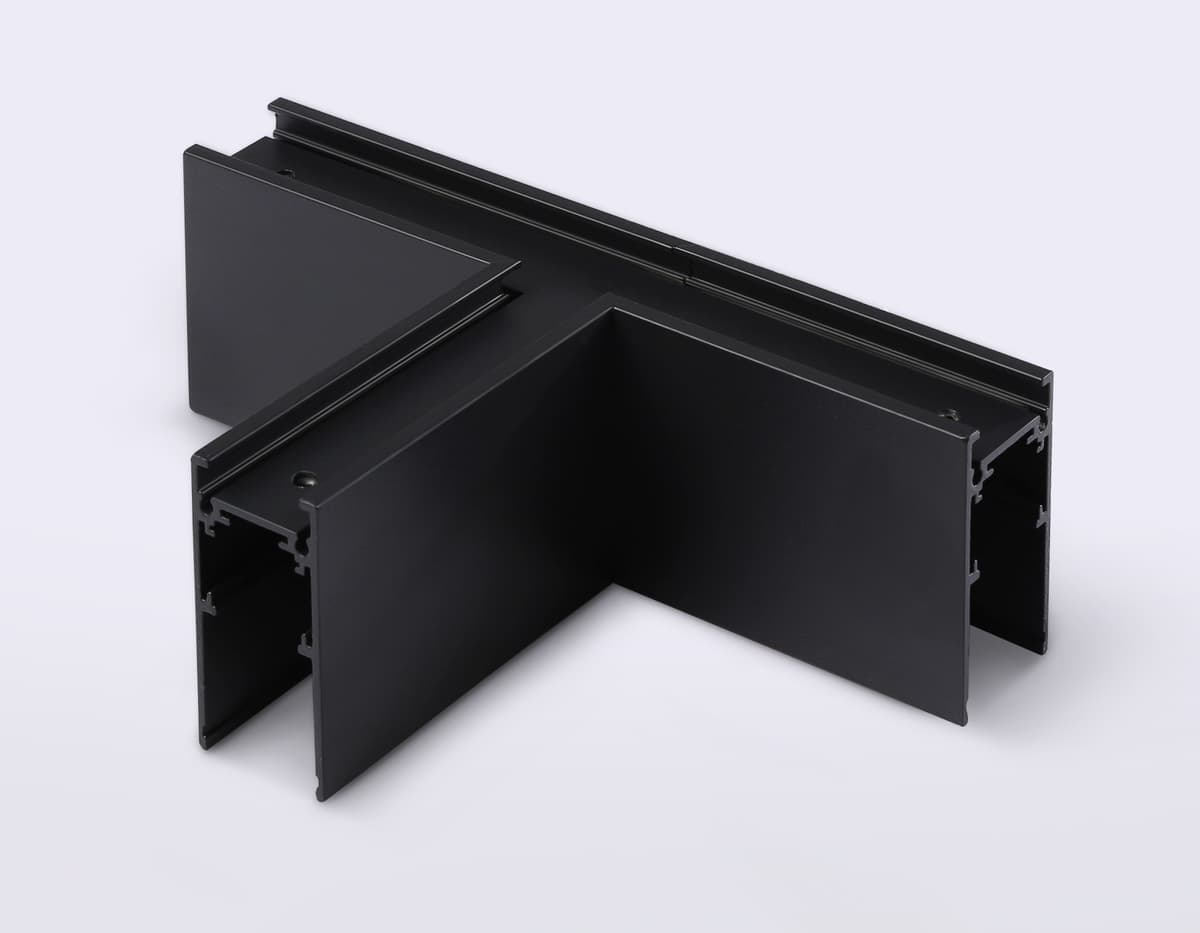 Коннектор T-образный для накладного шинопровода Magnetic 20mm 48V GL3374 BK черный коннектор T-образный для накладного шинопровода 170*85*53.7 Ambrella Light 10