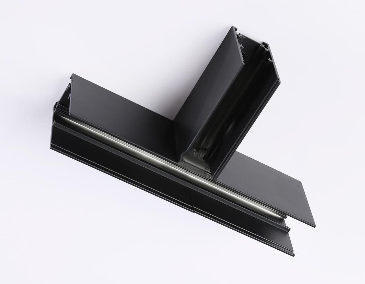 Коннектор T-образный для накладного шинопровода Magnetic 20mm 48V GL3374 BK черный коннектор T-образный для накладного шинопровода 170*85*53.7 Ambrella Light 8