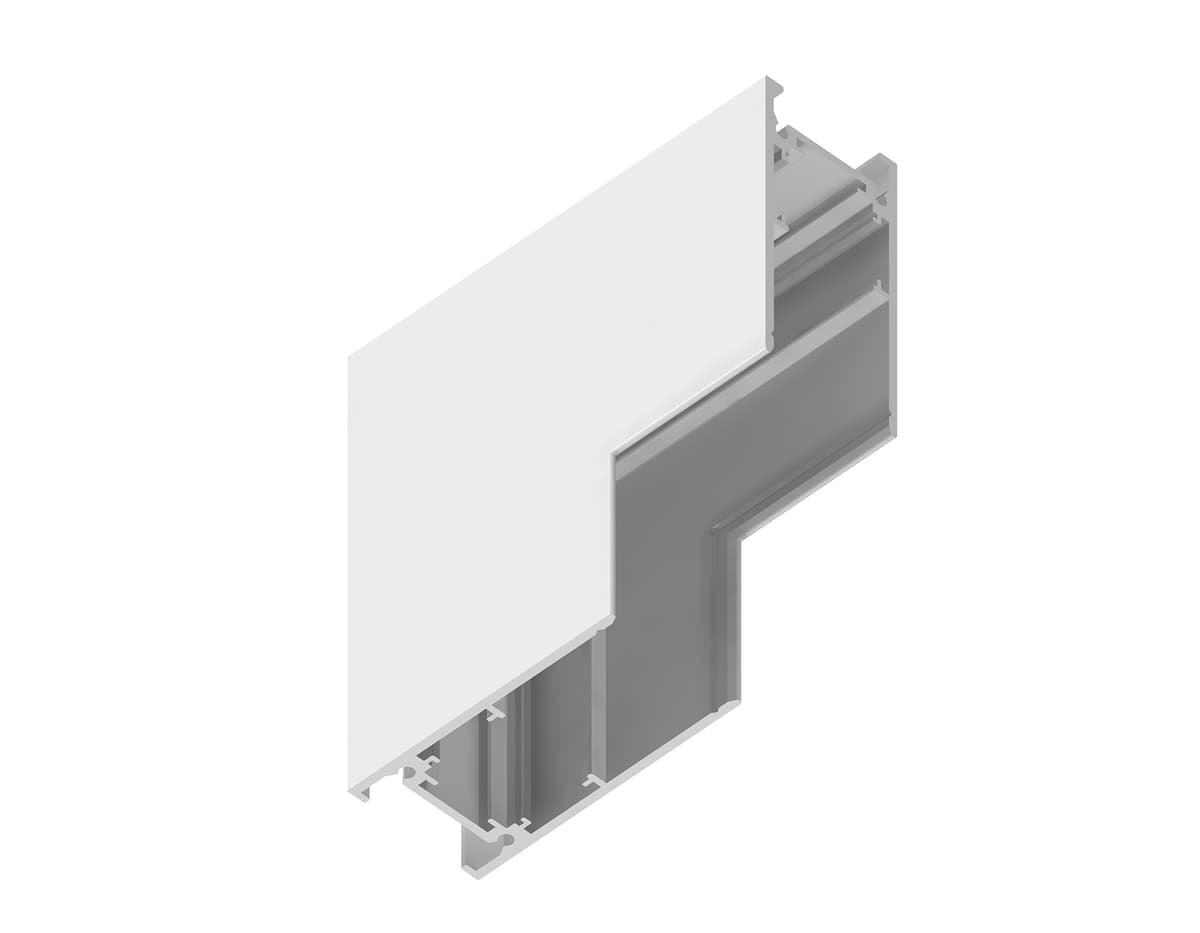 Коннектор угловой внутренний для накладного шинопровода Magnetic 20mm 48V GL3377 WH белый коннектор угловой внутренний для накладного шинопровода 85*85*H26.9 Ambrella Light 10