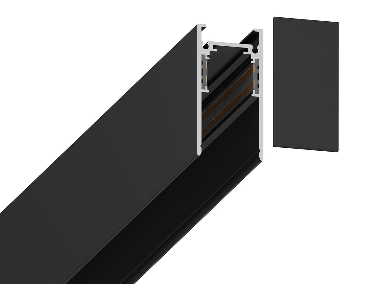 Заглушки для накладного магнитного шинопровода Magnetic 20mm 48V GL3606 BK черный заглушка для накладного магнитного шинопровода Magnetic 48V (2шт) Ambrella Light 4