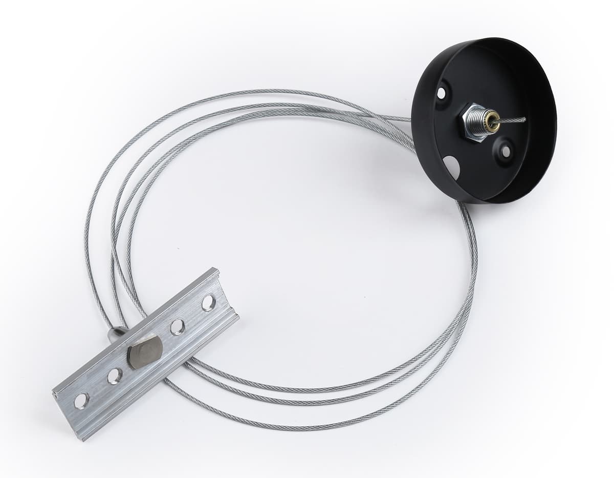 Подвес для накладного шинопровода 1.5м Magnetic 20мм 48V GL3627 хром подвес для магнитного накладного шинопровода 1.5м Ambrella Light 2