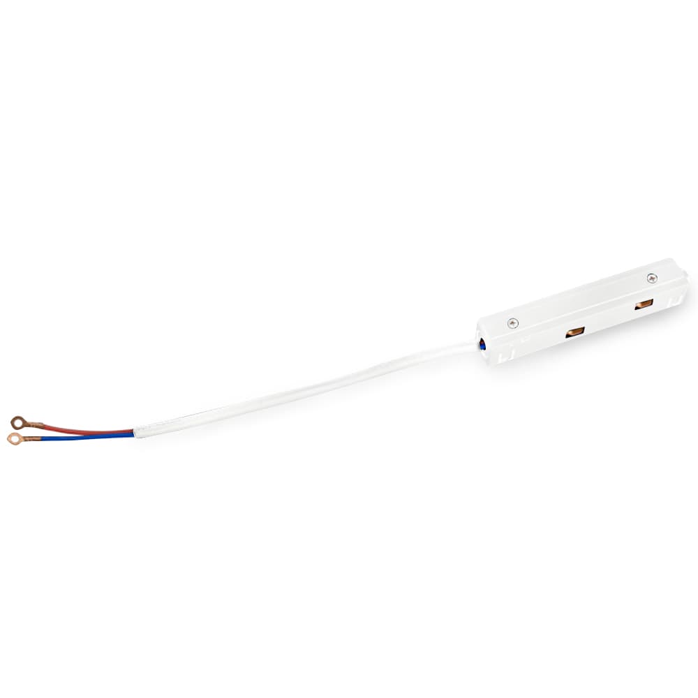 Ввод питания для шинопровода Magnetic 20мм 48V GL3628 WH белый ввод питания для шинопровода IP20 48V 380*18*18 Ambrella Light 2