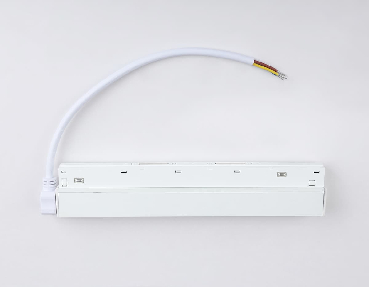 Блок питания 100W внутренний с вводом питания для шинопровода Magnetic 20мм 48V GL3650 WH белый блок питания внутренний IP20 100W 48V 225*45*23 Ambrella Light 6