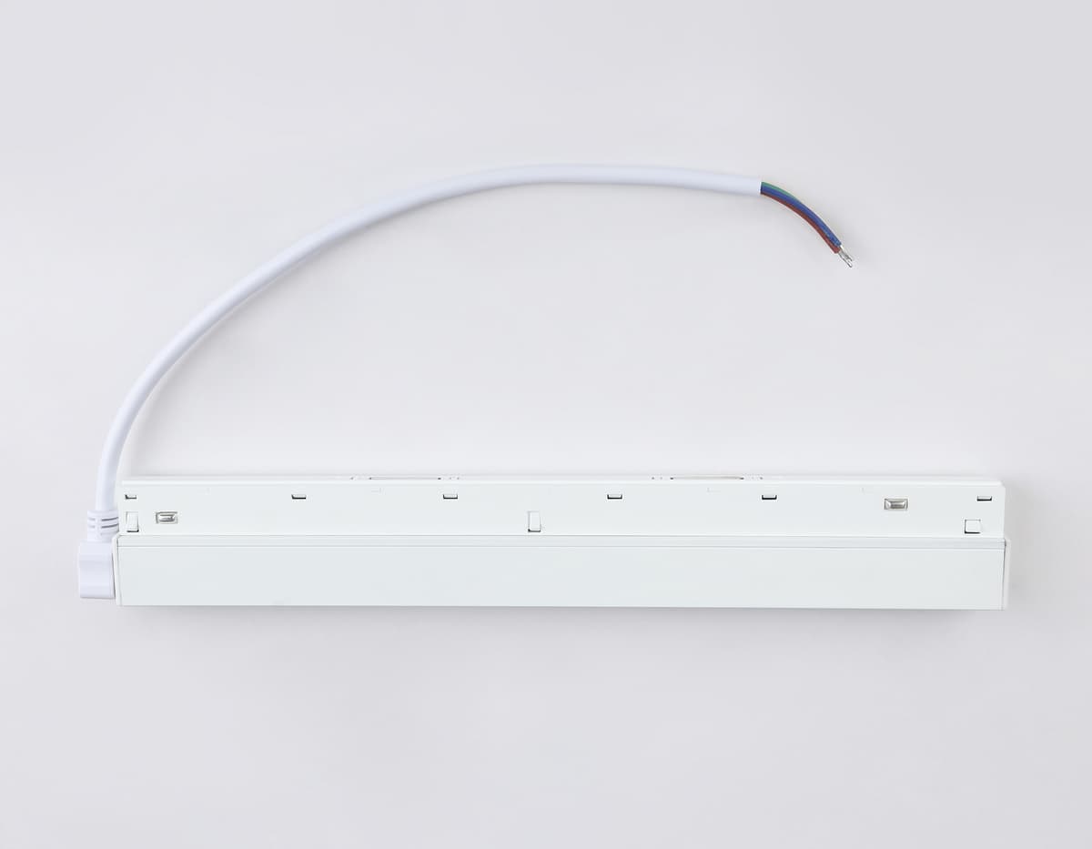Блок питания 200W внутренний с вводом питания для шинопровода Magnetic 20мм 48V GL3652 WH белый блок питания внутренний IP20 200W 48V 260*45*23 Ambrella Light 7