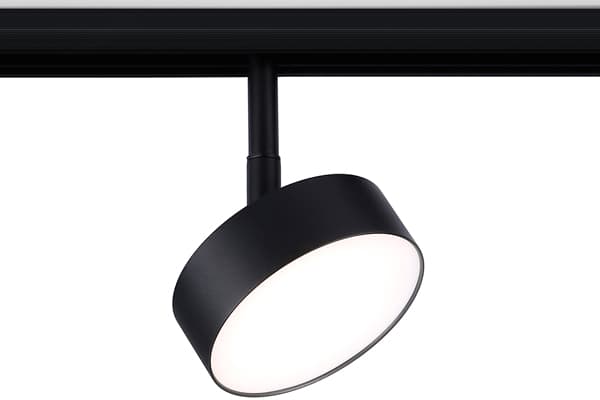 Трековый светильник поворотный 48V 4200K GL3853 BK черный IP20 12W 4200K 48V D95*30 Ambrella Light 7