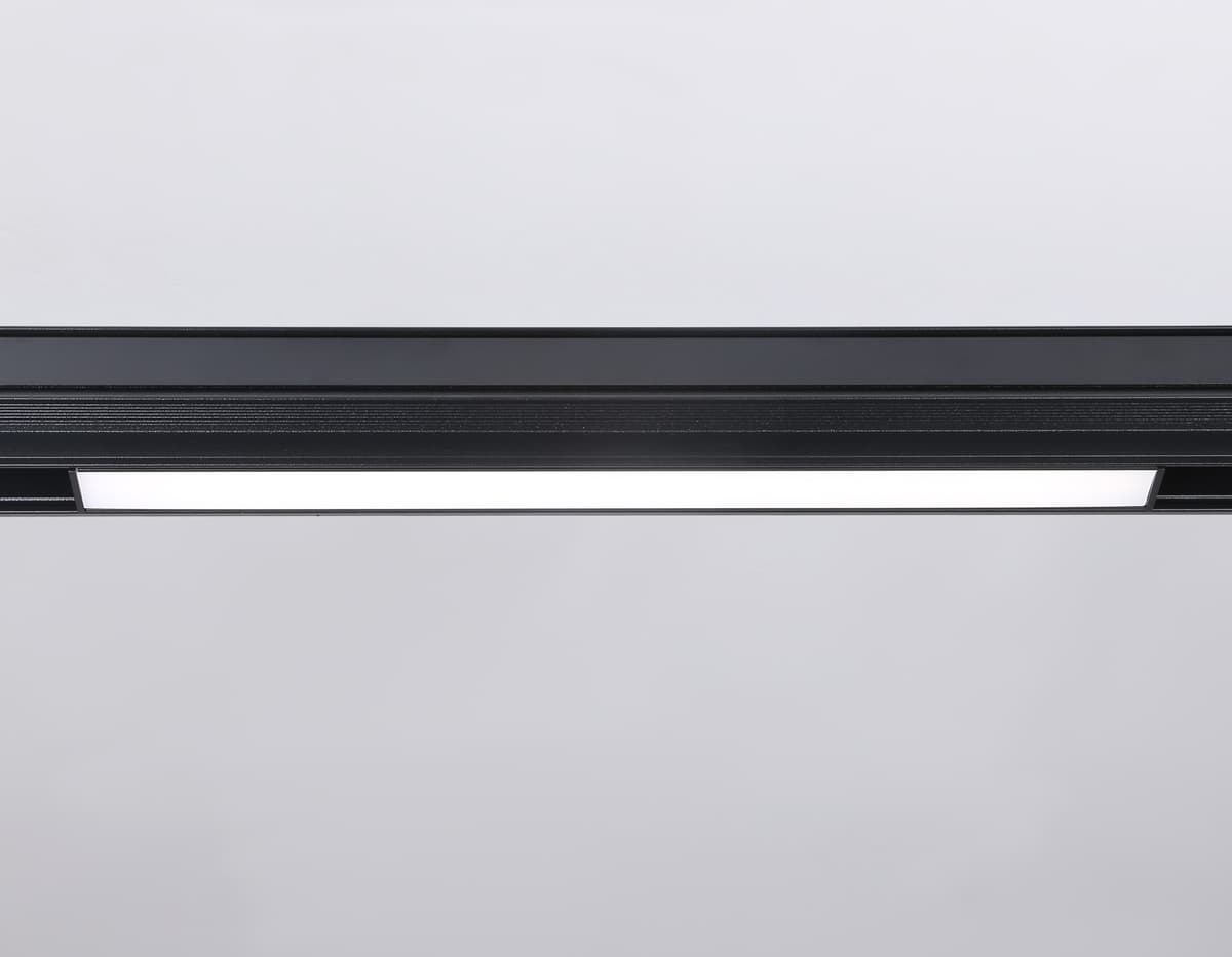 Трековый светильник линейный 48V 4200K GL4004 BK черный IP20 12W 4000K 48V 300*22*45 Ambrella Light 7