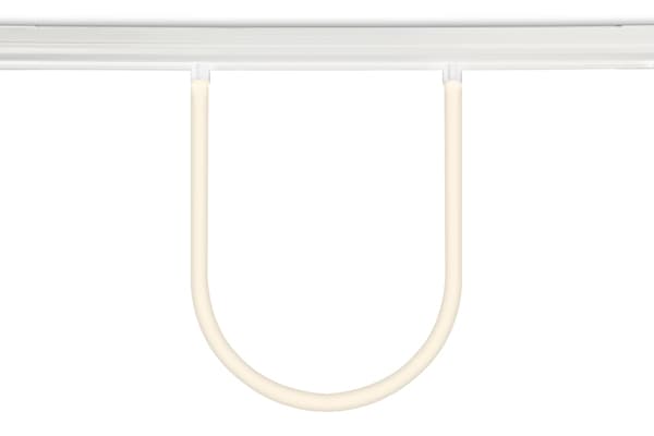 Трековый светильник гибкий 48V 4200K GL4300 WH белый IP20 12W 4200K 48V D21*1000 Ambrella Light 7