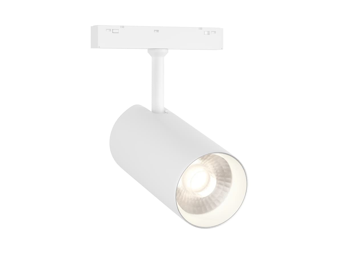 Трековый акцентный светильник 3CCT 3000K-6000K SMART 20W 24° GL4430 WH белый IP20 20W 3CCT 3000-6000K SMART 48V 24° D65*140 Ambrella Light 5