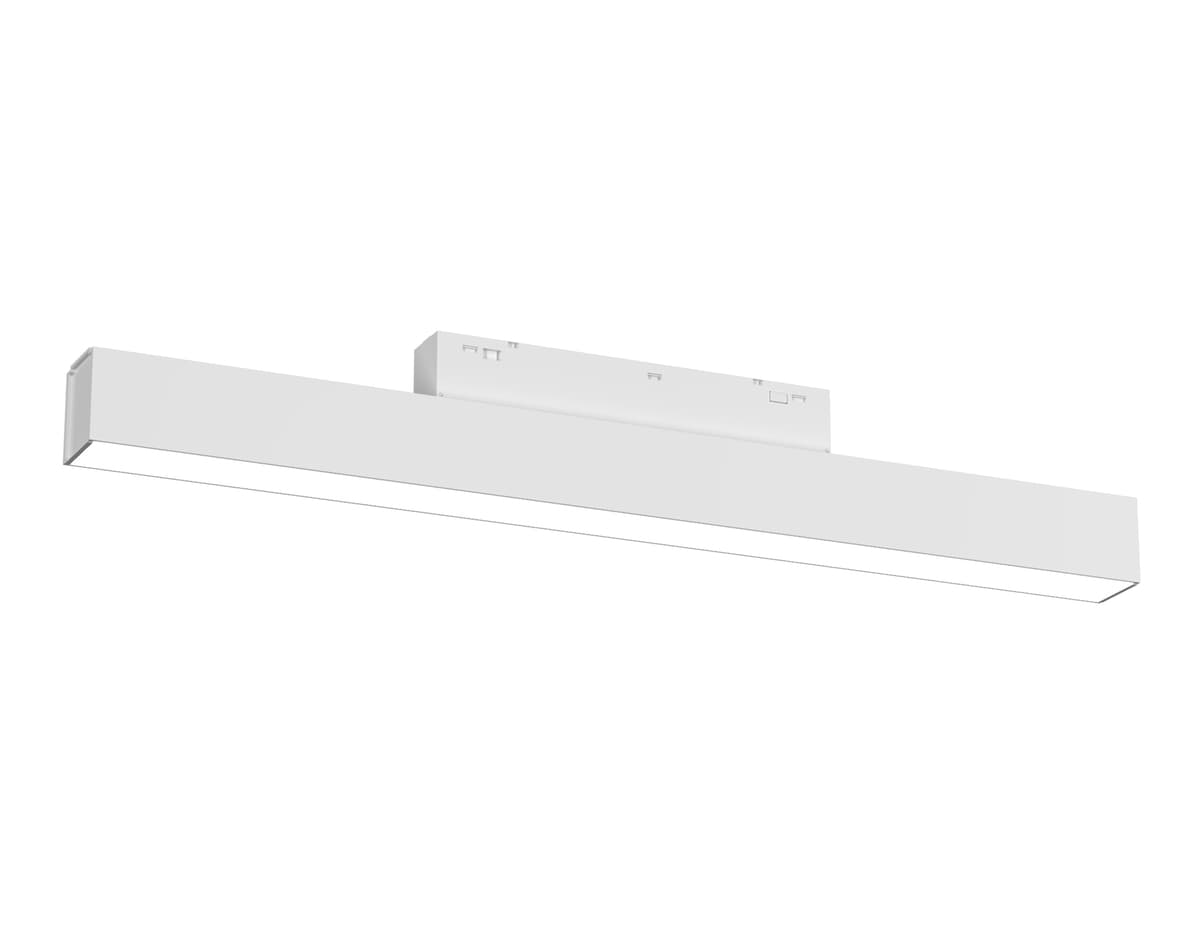 Трековый линейный светильник 3CCT 3000K-6000K SMART 10W 120° GL4450 WH белый IP20 10W 3CCT 3000-6000K SMART 48V 120° 304*22*45 Ambrella Light 7