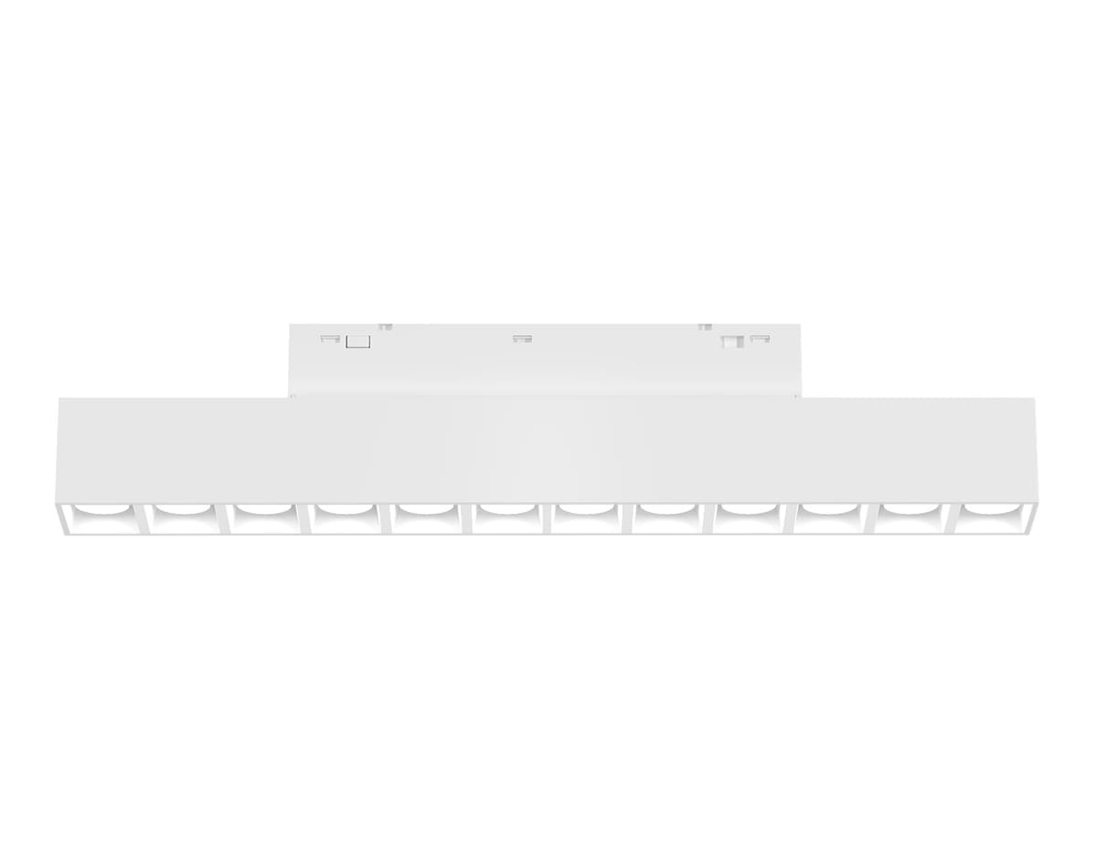Трековый линейный светильник 3CCT 3000K-6000K SMART 12W 24° GL4490 WH белый IP20 12W 3CCT 3000-6000K SMART 48V 24° 218*22*25 Ambrella Light 8