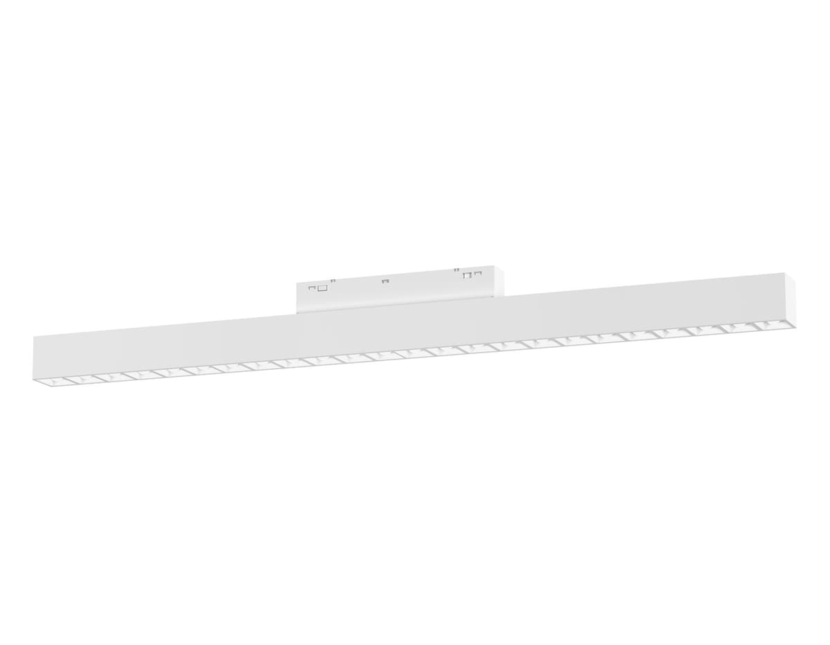 Трековый линейный светильник 3CCT 3000K-6000K SMART 24W 24° GL4510 WH белый IP20 24W 3CCT 3000-6000K SMART 48V 24° 435*22*25 Ambrella Light 7