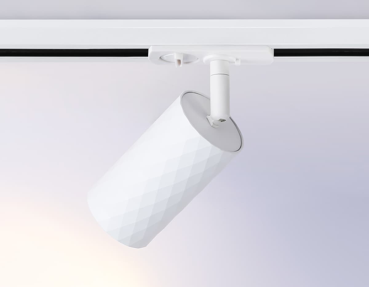 Трековый светильник со сменной лампой GU10 GL5131 WH белый GU10 max 12W Ambrella Light 10