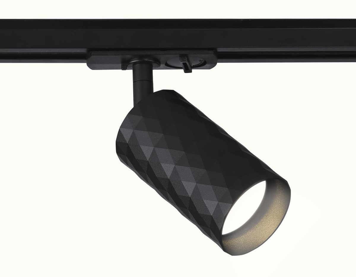 Трековый светильник со сменной лампой GU10 GL5133 BK черный GU10 max 12W Ambrella Light 6