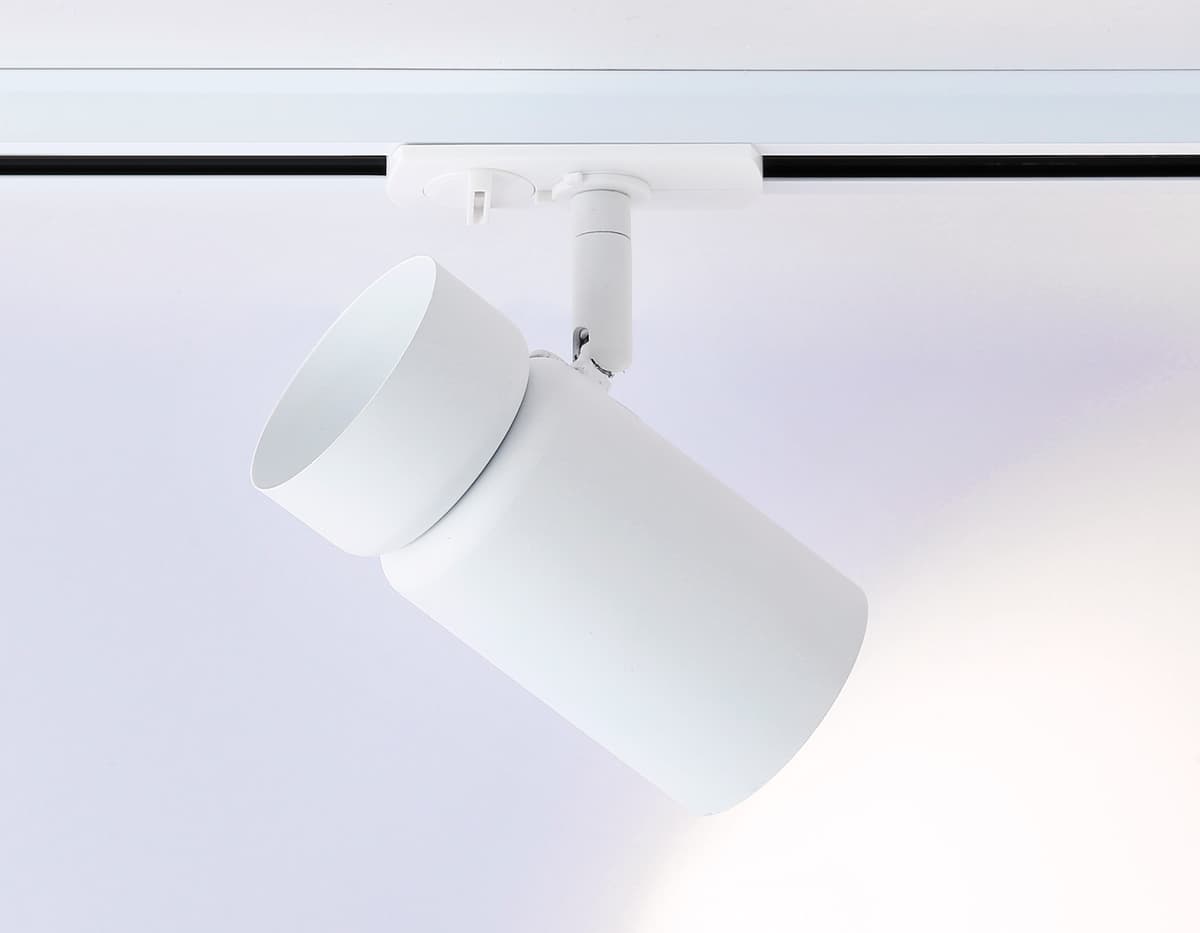 Трековый светильник со сменной лампой GU10 GL5142 WH белый GU10 max 12W Ambrella Light 10