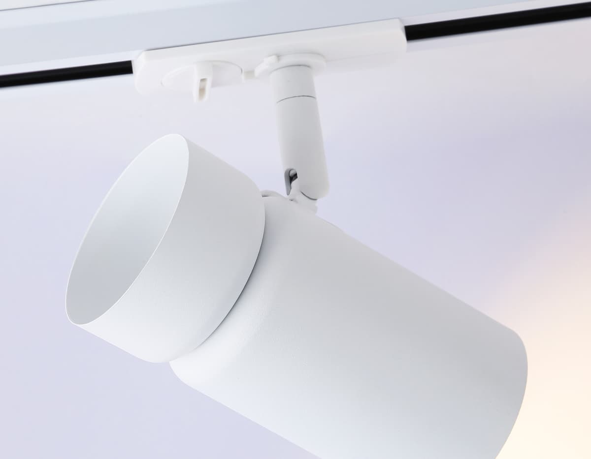 Трековый светильник со сменной лампой GU10 GL5142 WH белый GU10 max 12W Ambrella Light 7