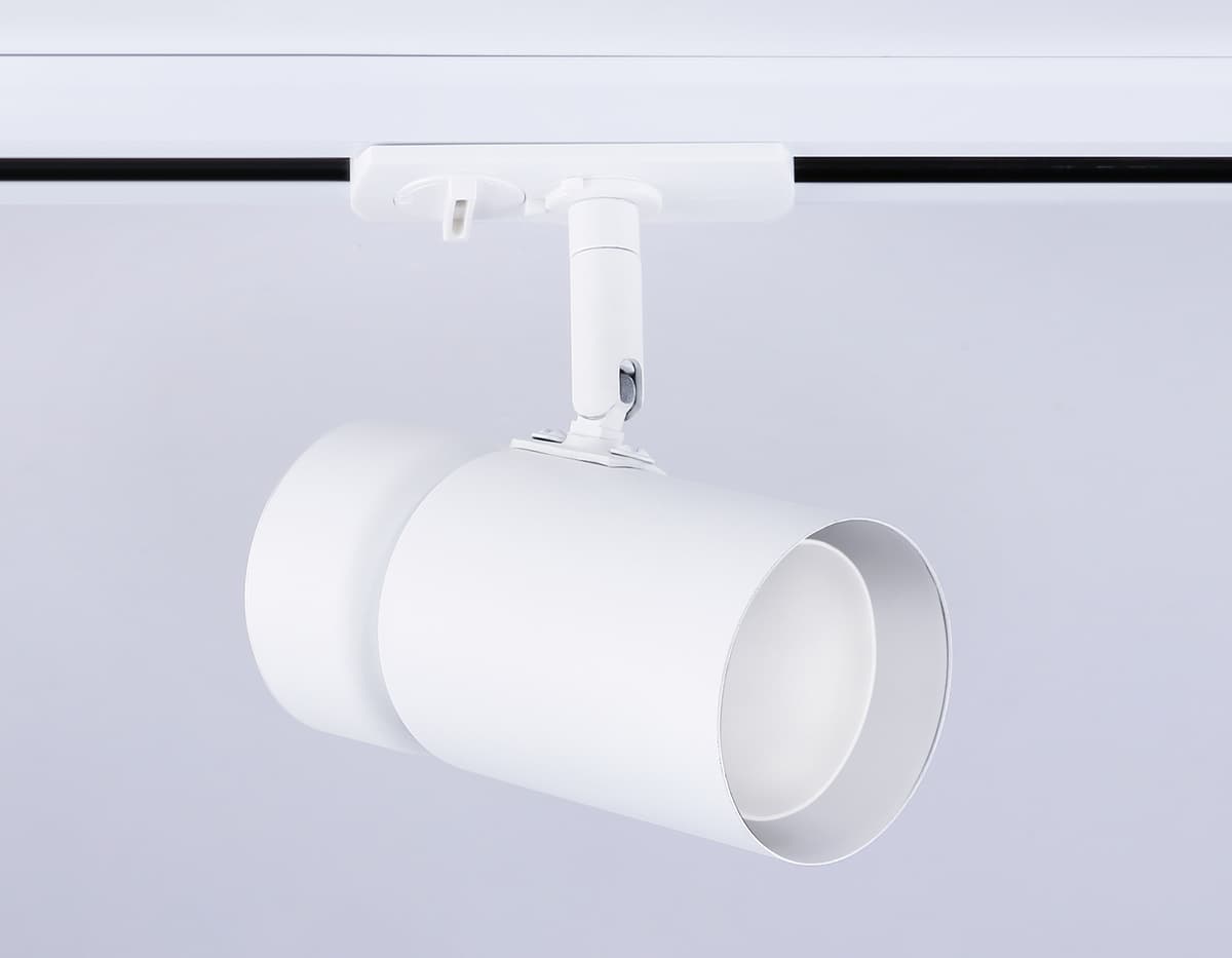 Трековый светильник со сменной лампой GU10 GL5142 WH белый GU10 max 12W Ambrella Light 8
