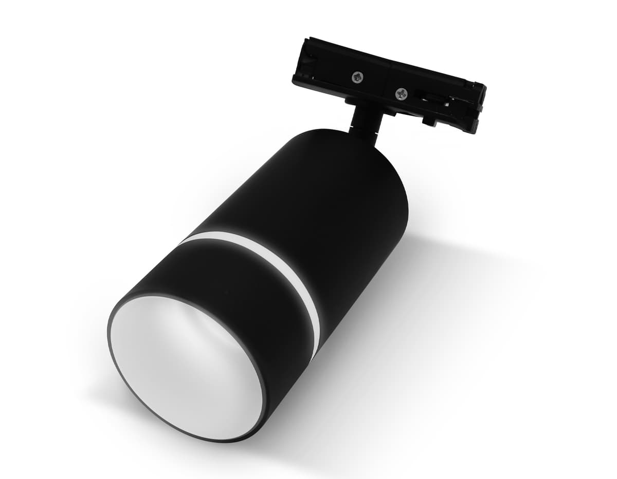 Трековый однофазный светильник GU10 GL5214 SBK черный песок GU10 max 12W Ambrella Light 13