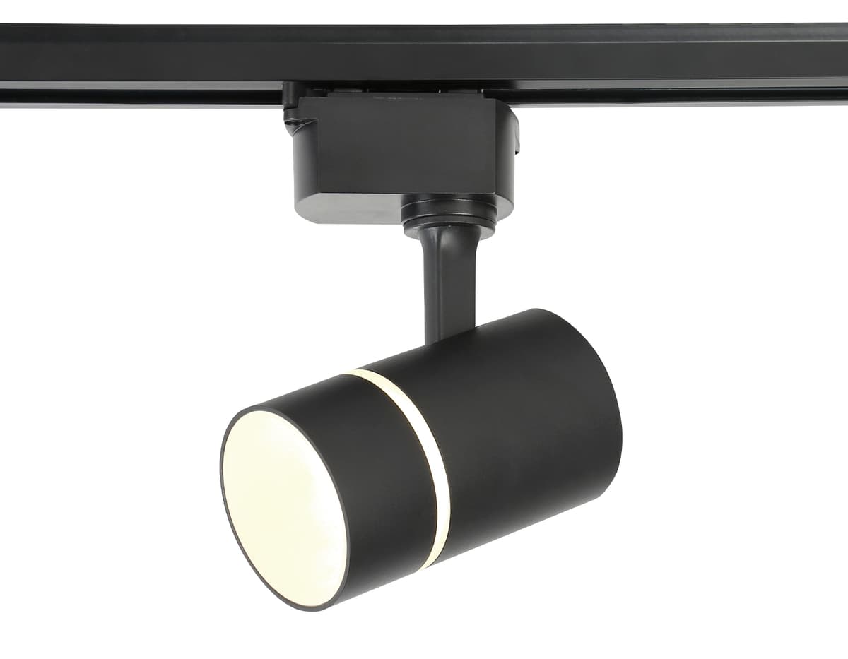 Трековый светильник со сменной лампой GU10 GL5218 SBK черный песок GU10 max12W Ambrella Light 7
