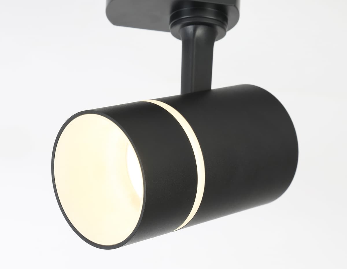 Трековый светильник со сменной лампой GU10 GL5218 SBK черный песок GU10 max12W Ambrella Light 8