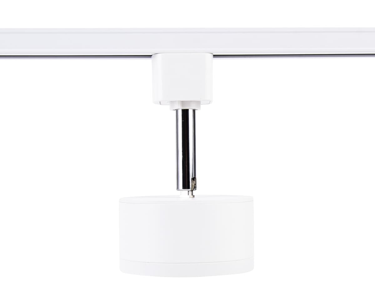 Трековый однофазный светильник со сменной лампой GL5356 WH белый GX53 max 12W Ambrella Light 11