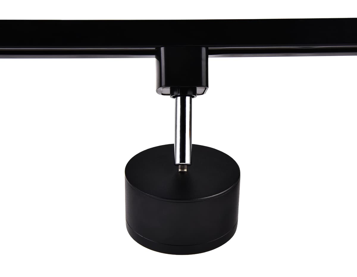 Трековый однофазный светильник со сменной лампой GL5357 BK черный GX53 max 12W Ambrella Light 11