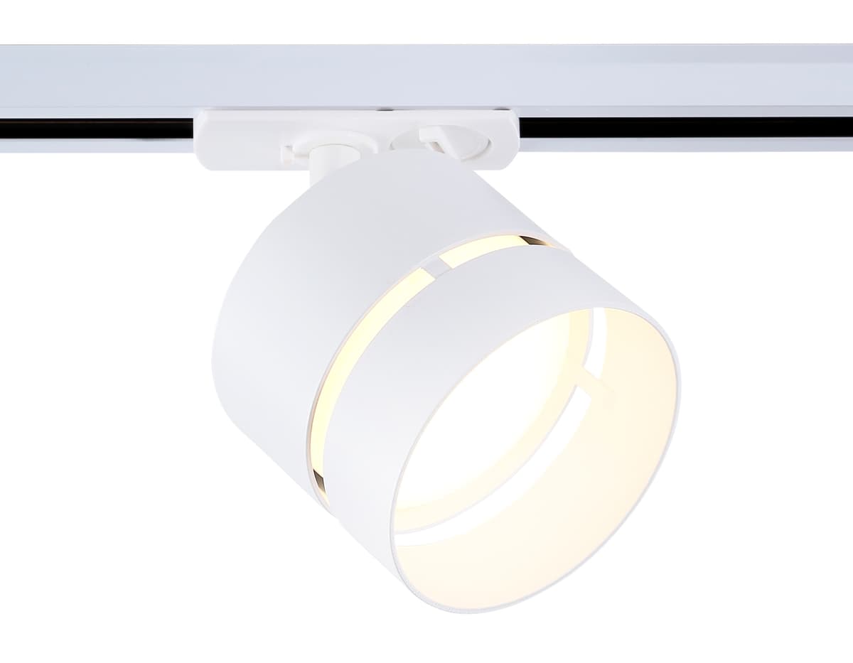 Трековый светильник со сменной лампой GX53 GL5375 WH белый GX53 max 12W Ambrella Light 6