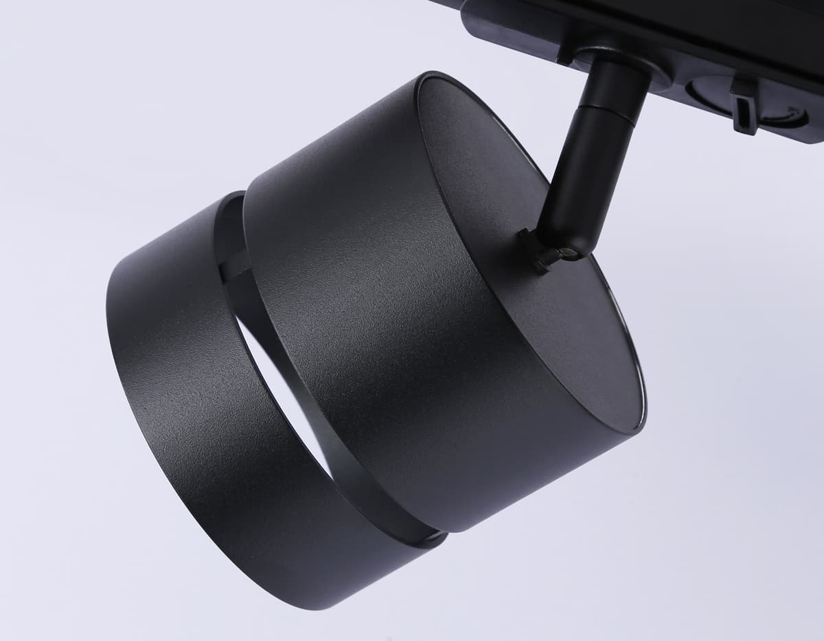 Трековый светильник со сменной лампой GX53 GL5377 BK черный GX53 max 12W Ambrella Light 9