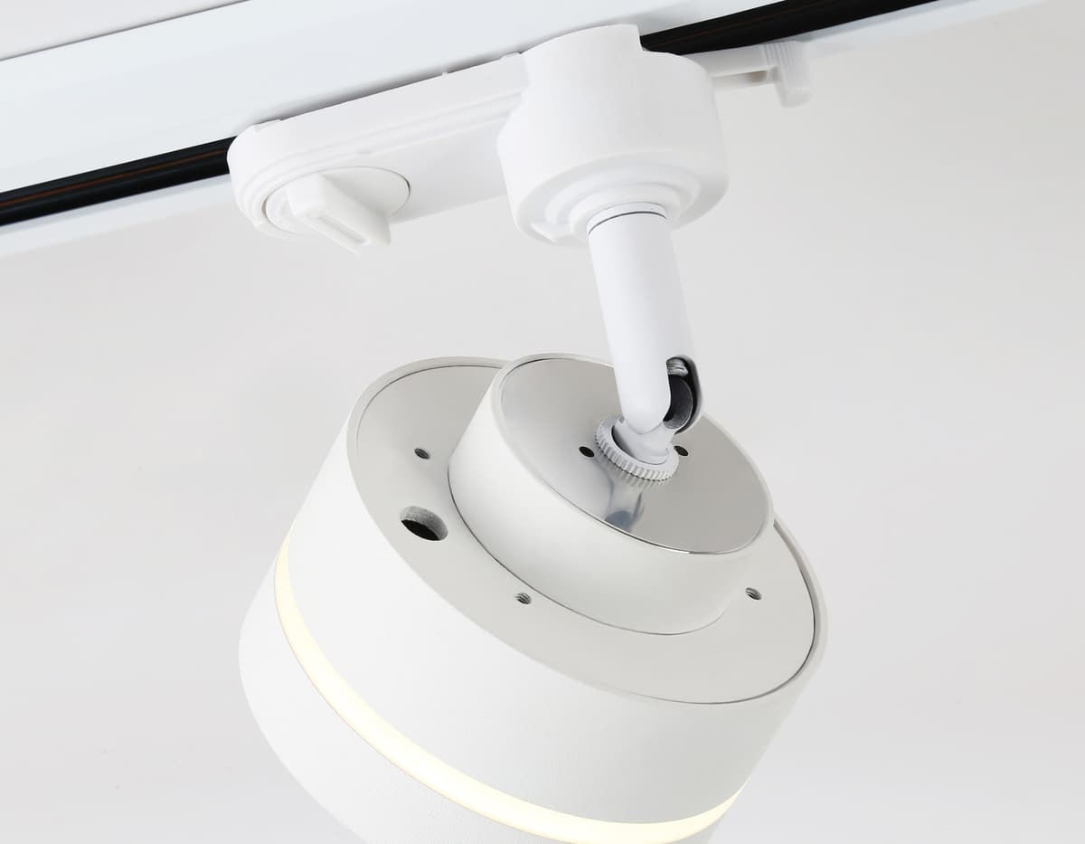 Трековый светильник со сменной лампой GL5384 WH/FR белый/белый матовый GX53 max 12W Ambrella Light 9
