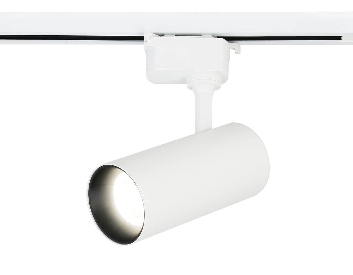 Трековый светильник акцентный поворотный GL5821 WH белый LED 15W 4200K 24° Ambrella Light 7