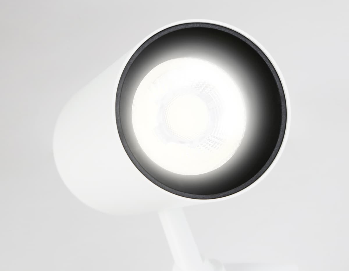 Трековый светильник акцентный поворотный GL5821 WH белый LED 15W 4200K 24° Ambrella Light 8