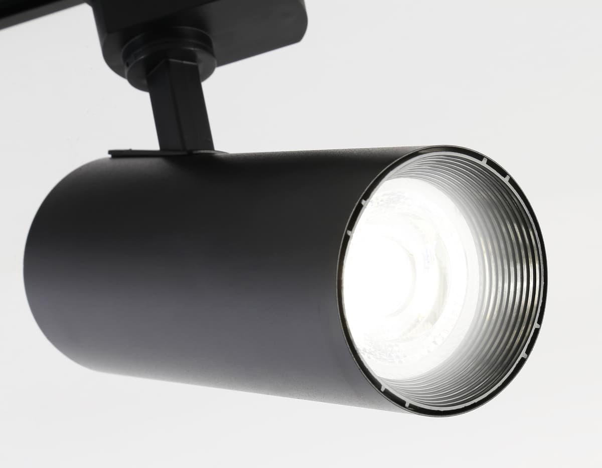 Трековый светодиодный светильник GL5829 BK черный LED 24W 4200K 24° Ambrella Light 8