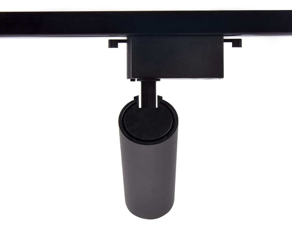 Трековый однофазный светодиодный светильник GL5858 BK черный LED 10W 4200K 24° Ambrella Light 7
