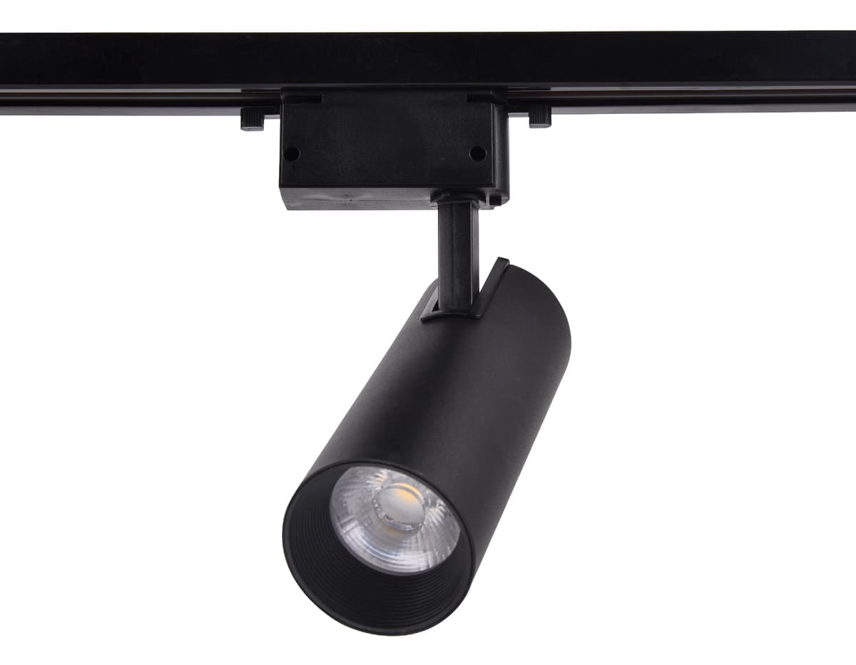 Трековый однофазный светодиодный светильник GL5860 BK черный LED 30W 4200K 24° Ambrella Light 6