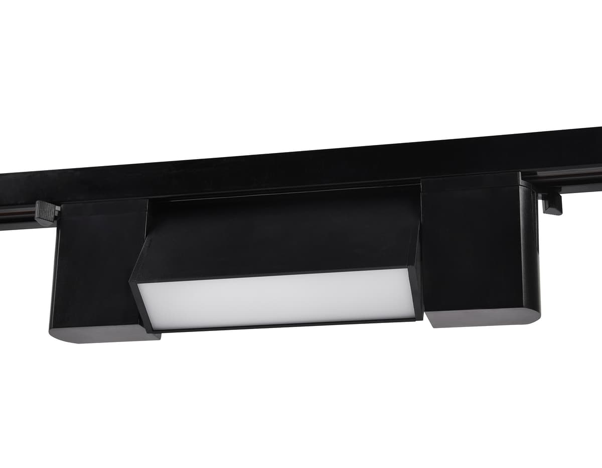 Трековый однофазный светодиодный светильник GL6660 BK черный LED 6W 4200K Ambrella Light 13