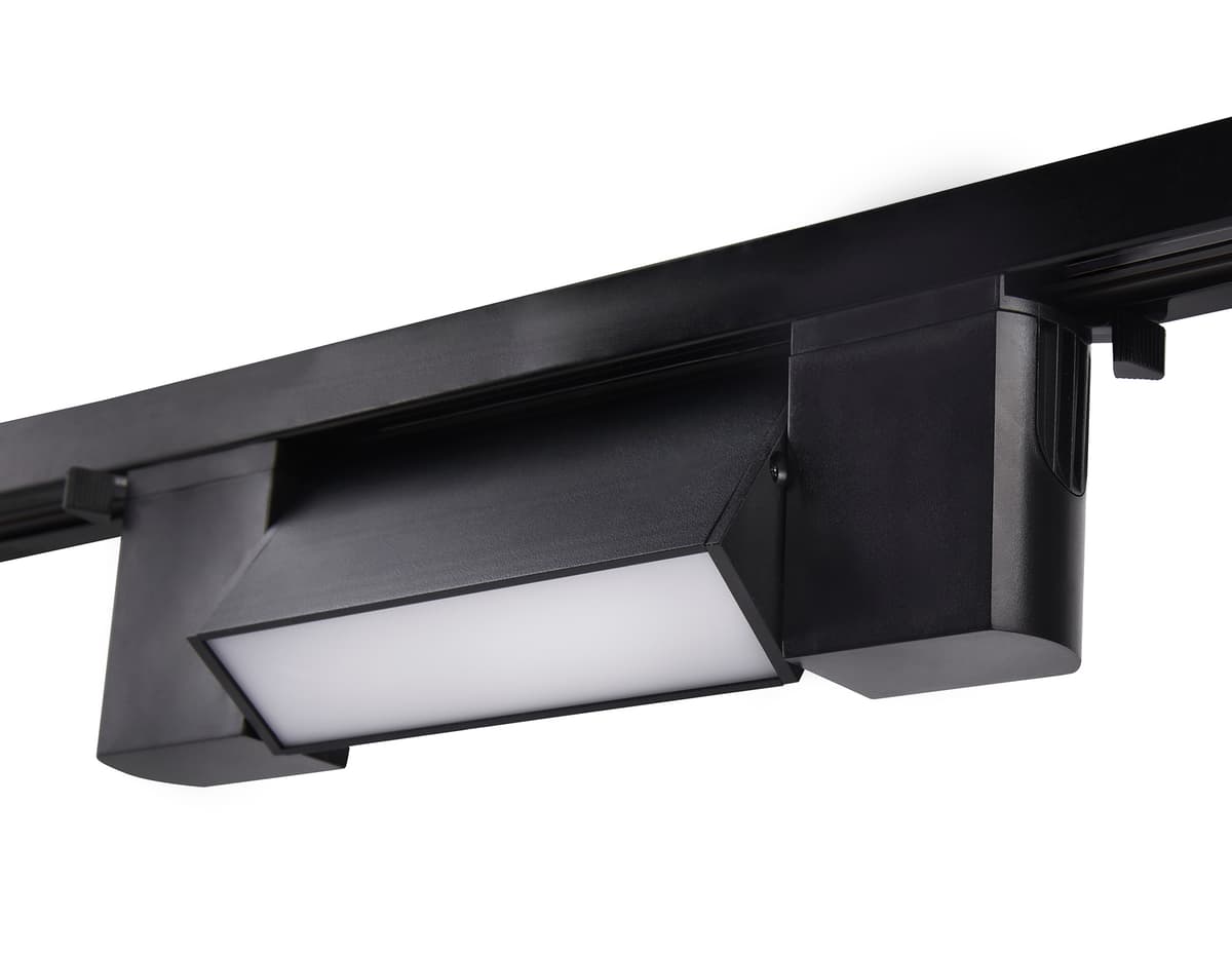 Трековый однофазный светодиодный светильник GL6660 BK черный LED 6W 4200K Ambrella Light 14
