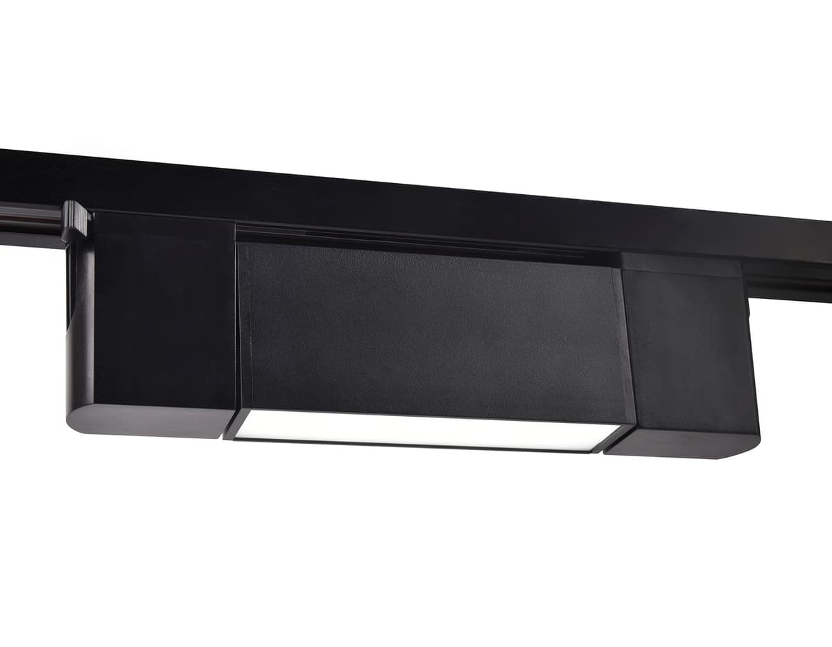 Трековый однофазный светодиодный светильник GL6660 BK черный LED 6W 4200K Ambrella Light 15