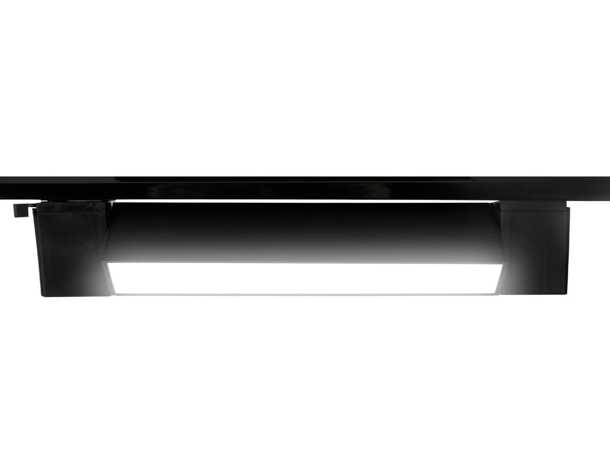 Трековый однофазный светодиодный светильник GL6661 BK черный LED 12W 4200K Ambrella Light 3