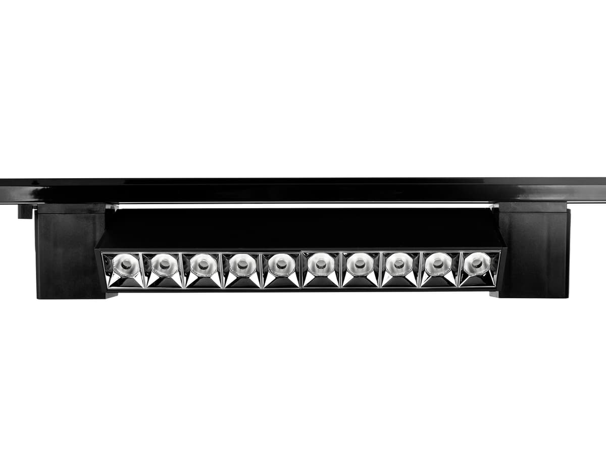 Трековый однофазный светодиодный светильник GL6689 BK черный LED 12W 4200K 24° Ambrella Light 4