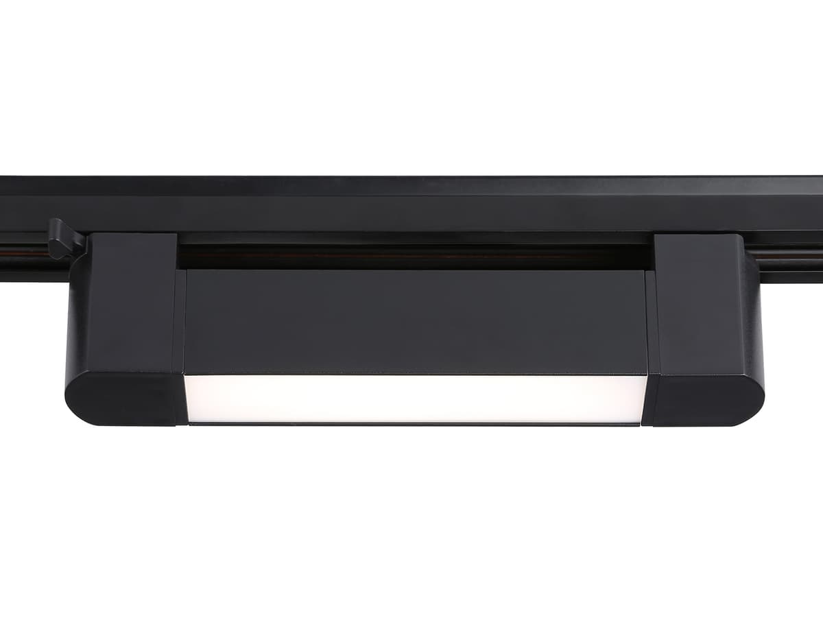 Трековый однофазный светодиодный светильник GL6727 BK черный IP20 10W 4200K 192*35*57 Ambrella Light 2