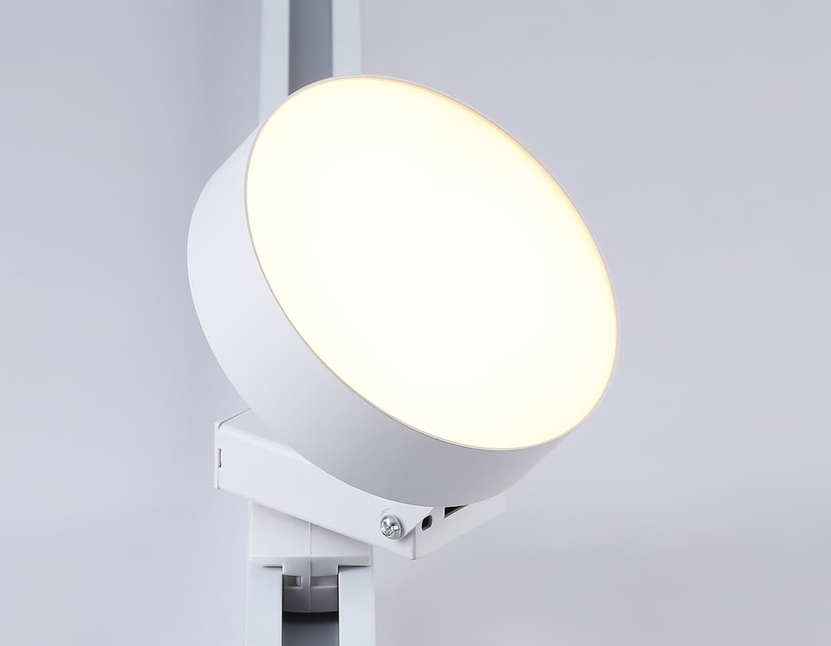 Трековый однофазный светодиодный светильник GL6835 WH белый LED 15W 3000K D115*80 Ambrella Light 10