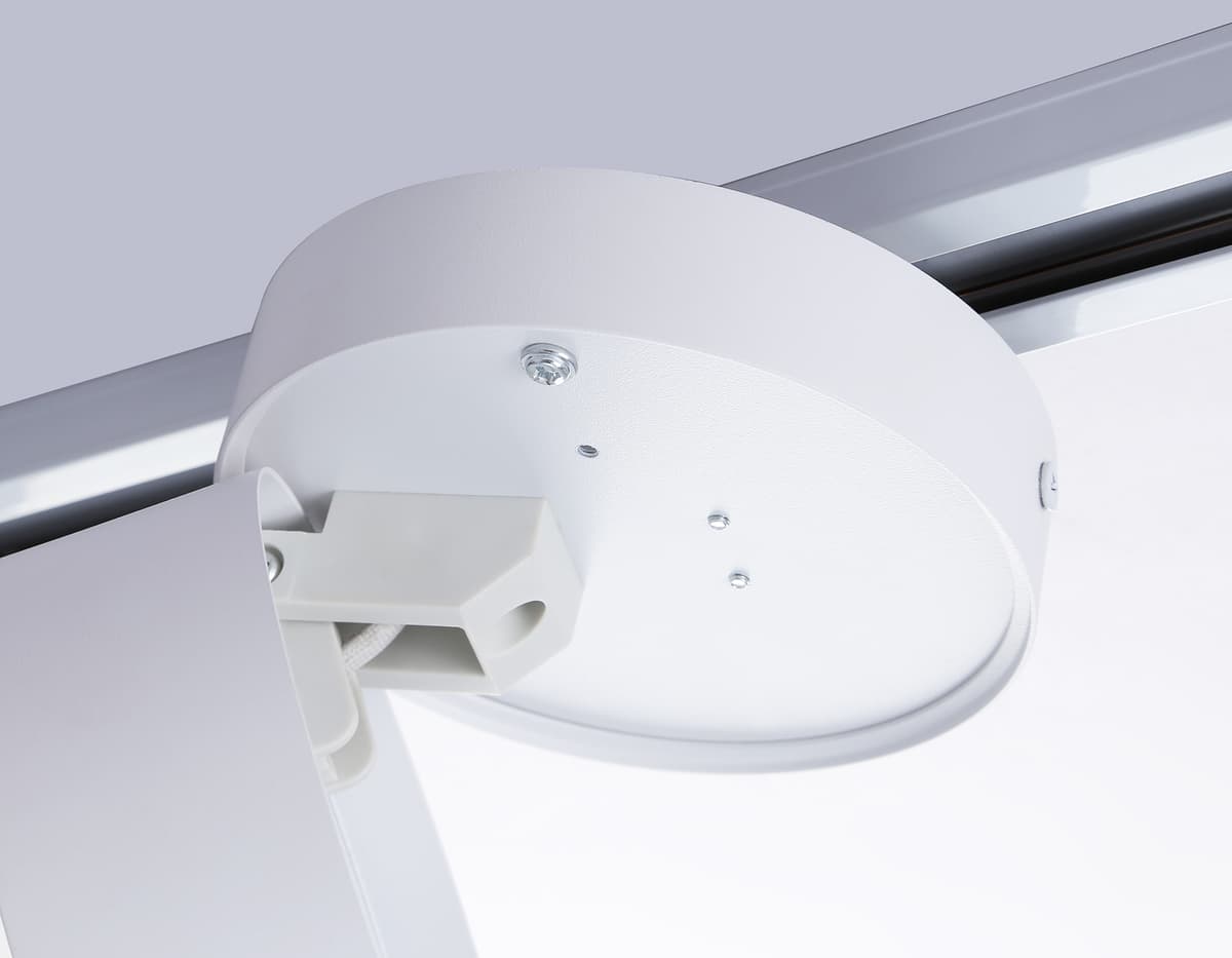 Трековый однофазный светодиодный светильник GL6872 WH белый LED 16W 3000K D115*90 Ambrella Light 12