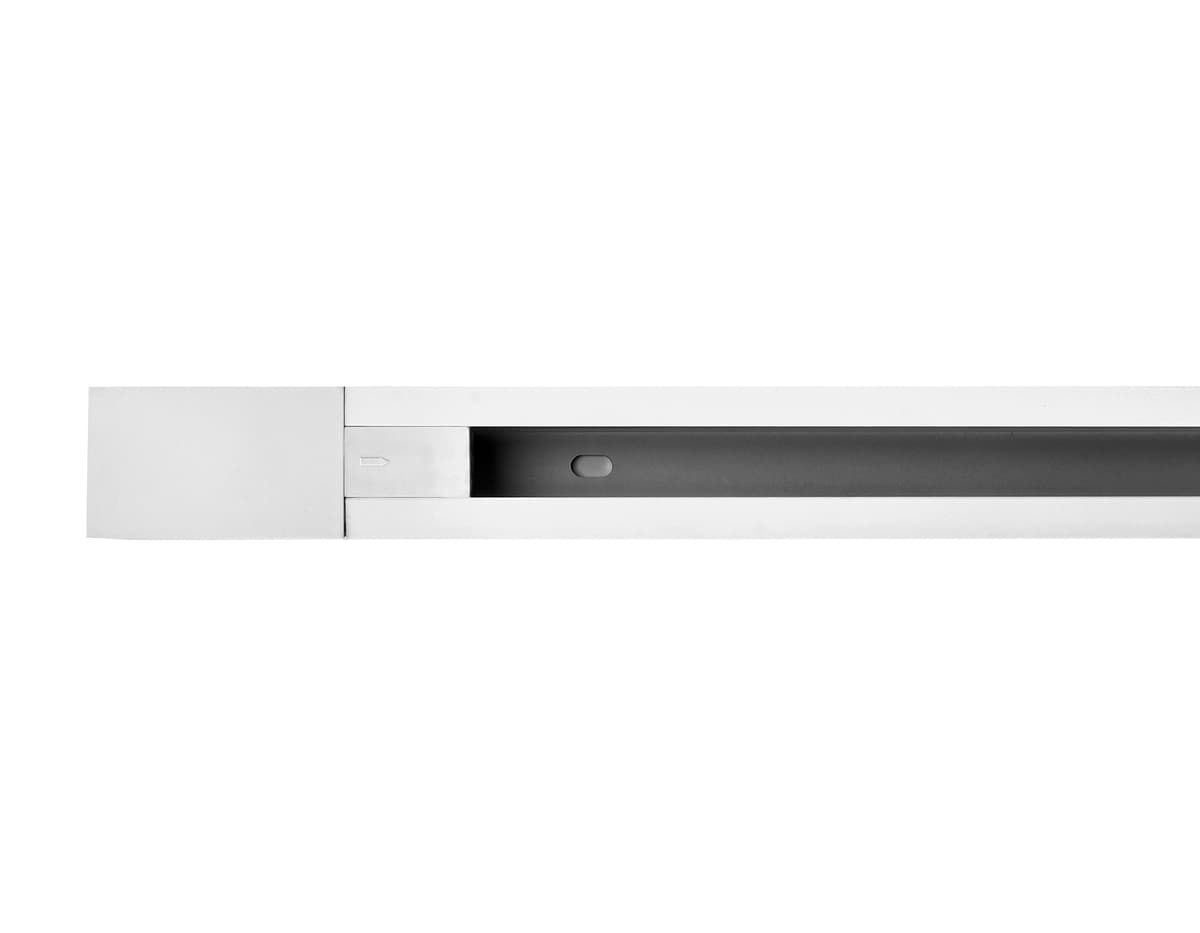 Трековый шинопровод однофазный 1м Standard system 220V GL7001 WH белый трековый шинопровод однофазный 1 м Ambrella Light 5