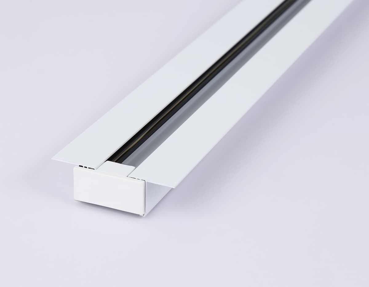 Шинопровод встраиваемый однофазный 1m Standard system 220V Plus GL7121 WH белый IP20 Standard 220V NEW 1000*58.6*18 Ambrella Light 12