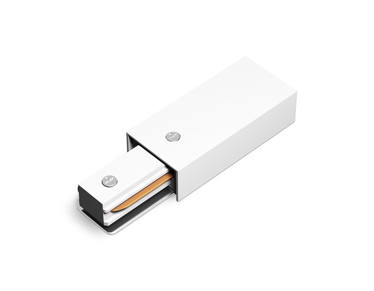 Ввод питания для накладного шинопровода Standard 220V Plus GL7151 WH белый ввод питания IP20 Standard 220V NEW 108*35*20 Ambrella Light 5