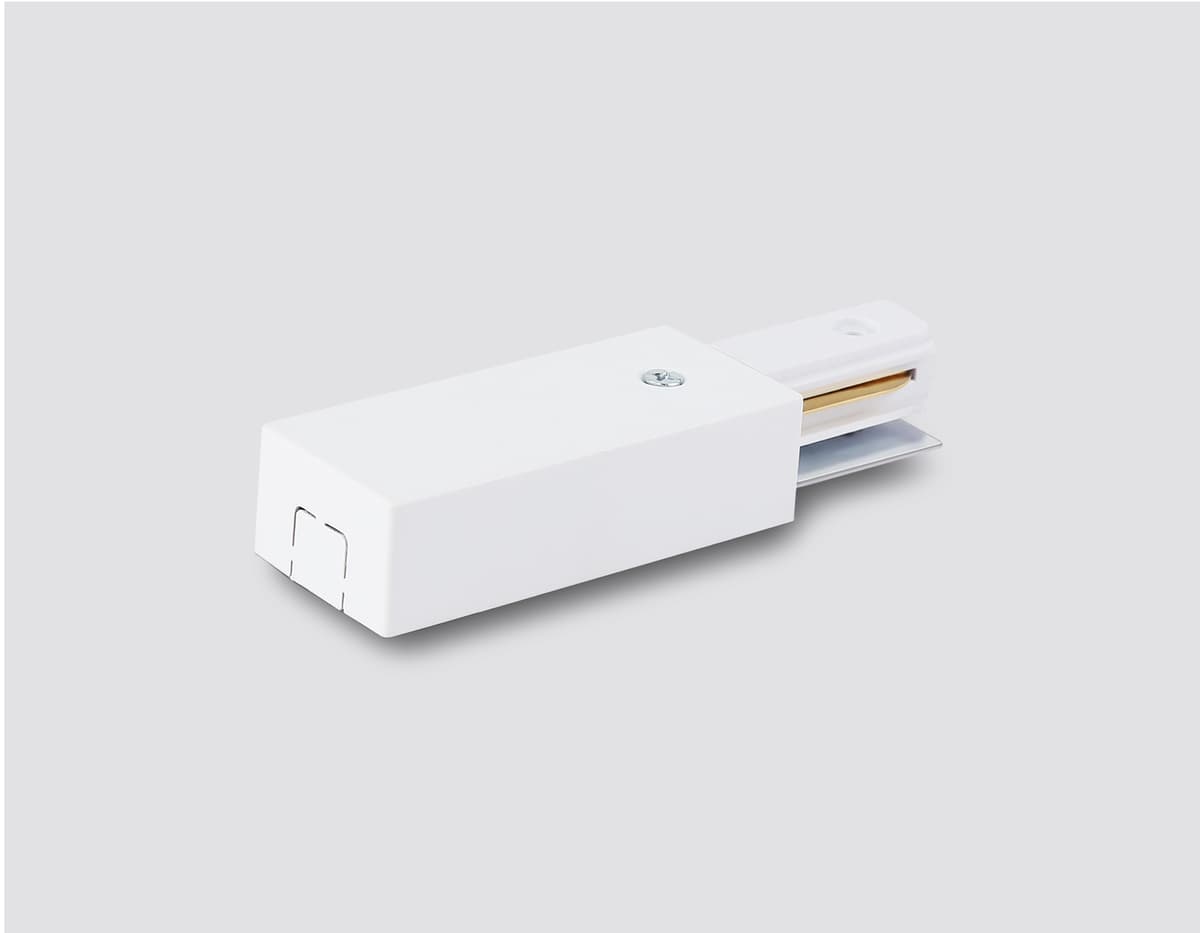 Ввод питания для накладного шинопровода Standard 220V Plus GL7151 WH белый ввод питания IP20 Standard 220V NEW 108*35*20 Ambrella Light 8